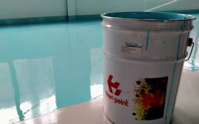 Lantai Epoxy Pabrik Berkilau Bersih