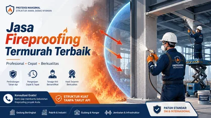 Jasa Fireproofing Termurah Terbaik