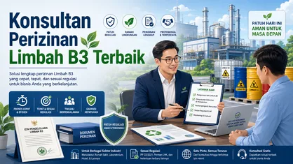 Konsultan Perizinan Limbah B3 Terbaik 2024