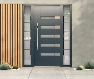 Pintu Alu Minimalis Swing