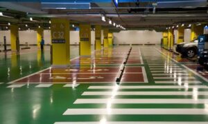 epoxy lantai area parkir