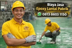 Biaya jasa epoxy lantai pabrik
