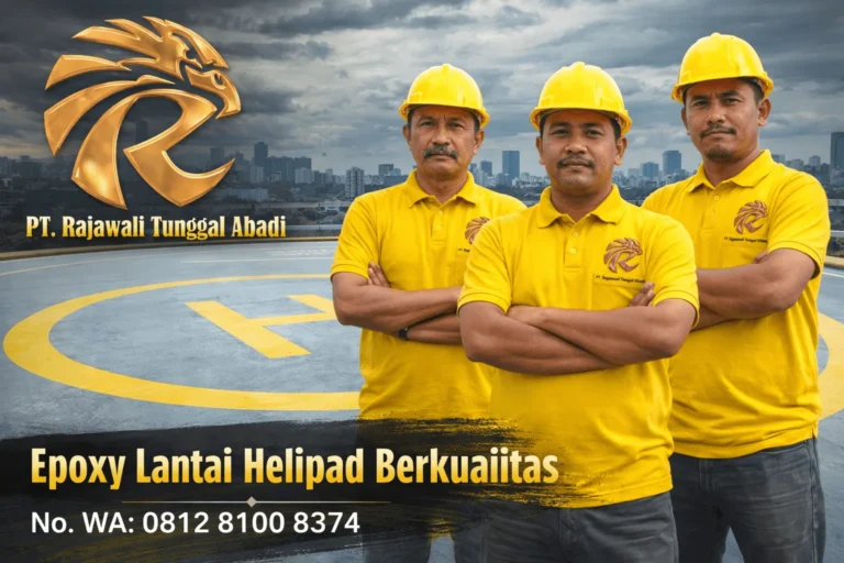 Epoxy Lantai Helipad Berkualitas