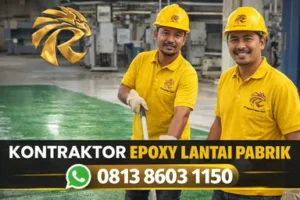 kontraktor epoxy lantai pabrik