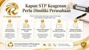 Kapan STP Keagenan Perlu Dimiliki Perusahaan