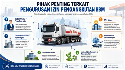 4 Pihak Penting Terkait Pengurusan Izin Pengangkutan BBM
