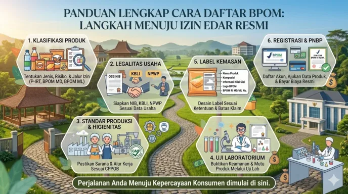 Panduan Lengkap Cara Daftar BPOM: 6 Hal Penting yang Sebaiknya Dipahami